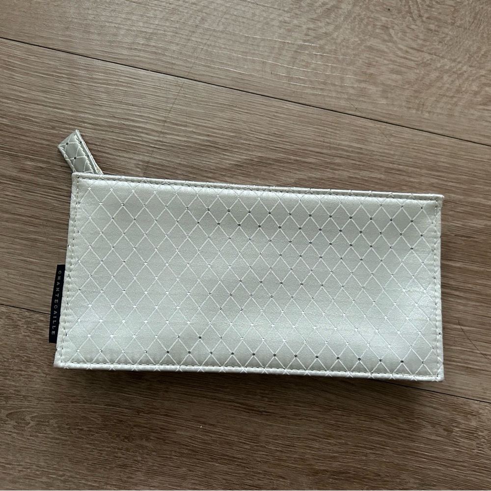 Chantecaille Women Silver Shine Cosmetic Bag